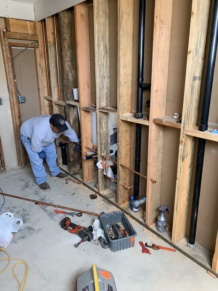Commercial rough-in plumbing for Commercial Plumbing in Harbor Hills